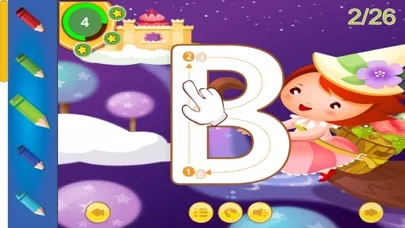 ABC English alphabet tracing decals family game Screenshots