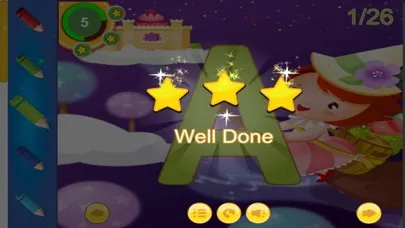 ABC English alphabet tracing decals family game Screenshots