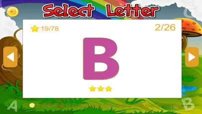 Tangkapan skrin ABC Alphabet Tracing Coloring Educational Learning Game for kids