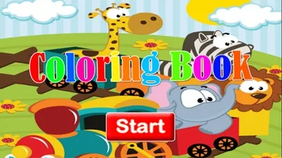 Скриншоты Cartoon Coloring Learning Book for kids