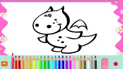 Скриншоты Cartoon Coloring Learning Book for kids