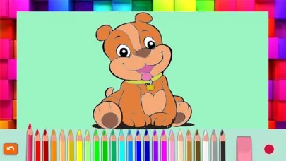 ภาพหน้าจอของ Mini Animals Pet Coloring book for kids