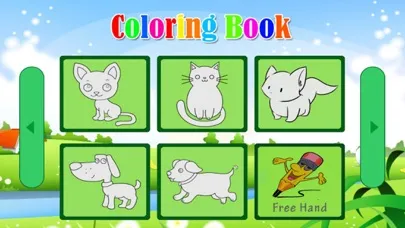 ภาพหน้าจอของ Mini Animals Pet Coloring book for kids