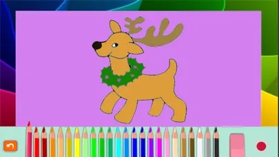 Tangkapan layar Santa Claus Christmas coloring book! For kids