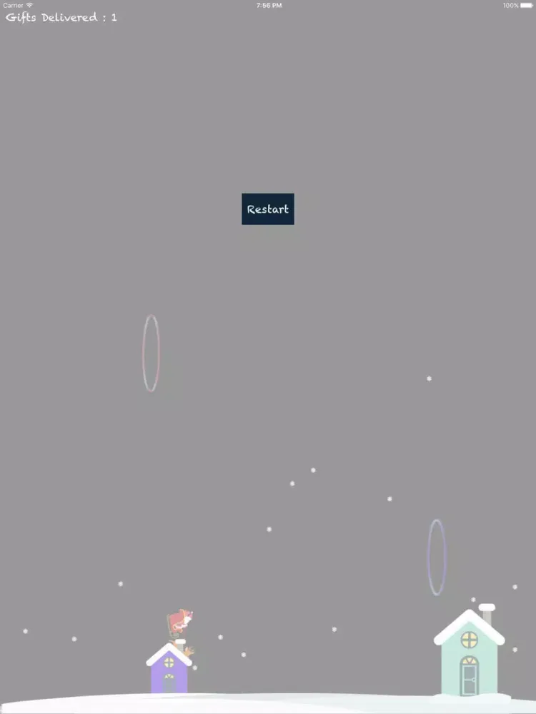 Flying Santa Claus iPad  স্ক্রিনশট