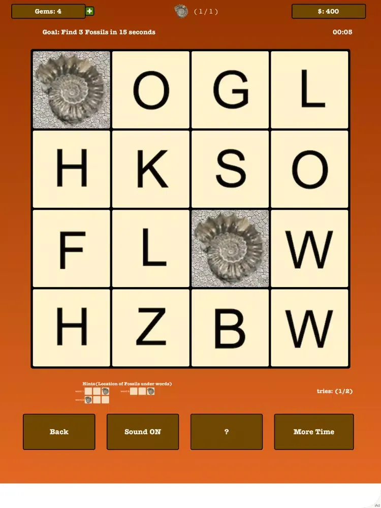تصاویر WordGems-A word finding puzzle iPad 