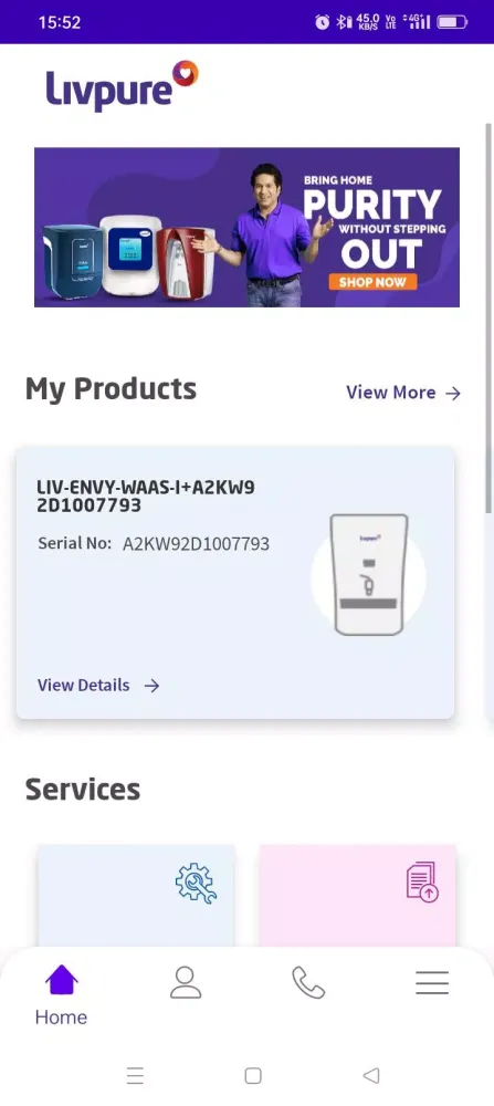 Livpure Service应用截图