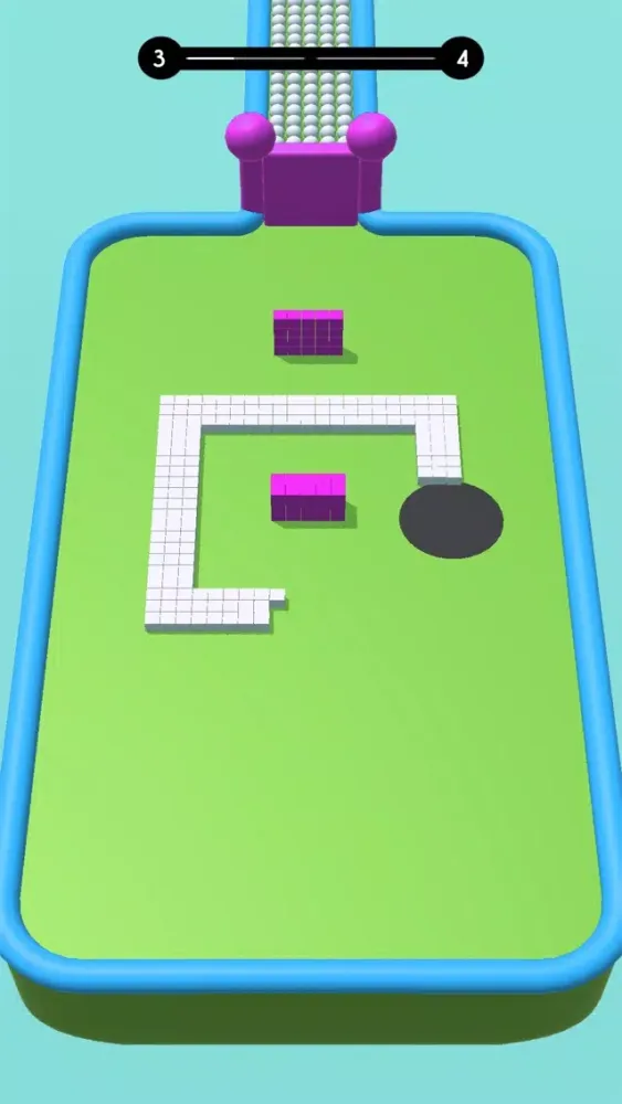 Capturas de tela do BlocksBuster : Color Hole 3D