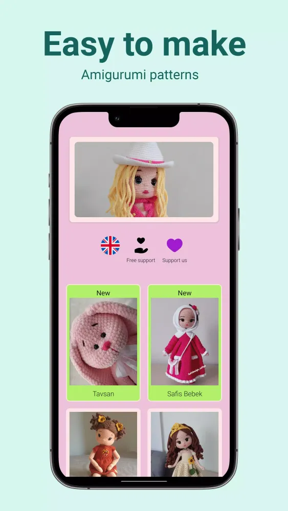 Amigurumi Patterns Screenshots