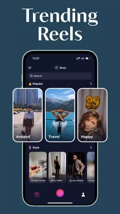 Reels Templates Maker - Reely应用截图
