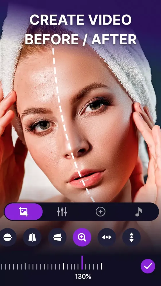 Before and after: side by side应用截图