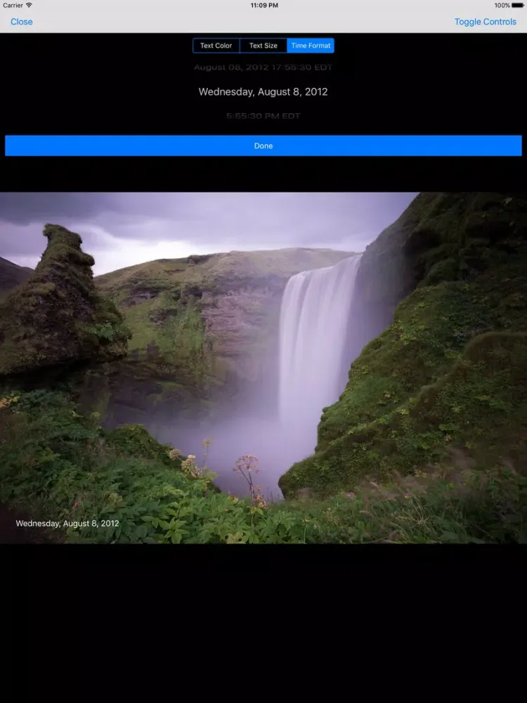 Photo Timestamps iPad  Ekran Görüntüleri