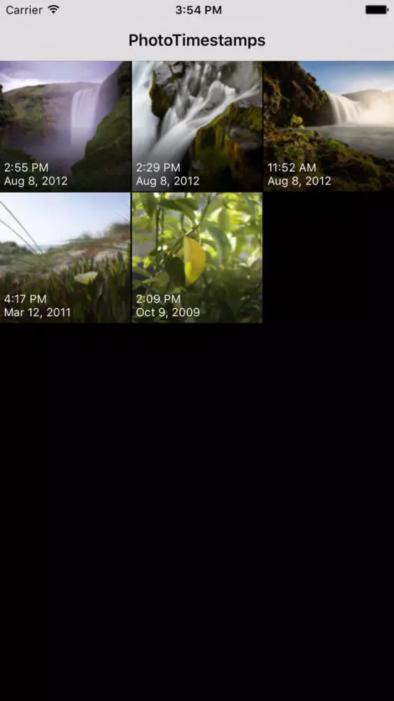 Photo Timestamps Ekran Görüntüleri