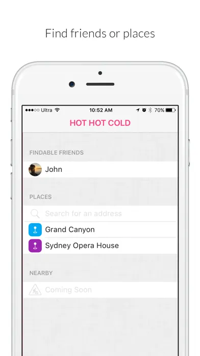 Captures d'écran de Hot Hot Cold - Festival Finder
