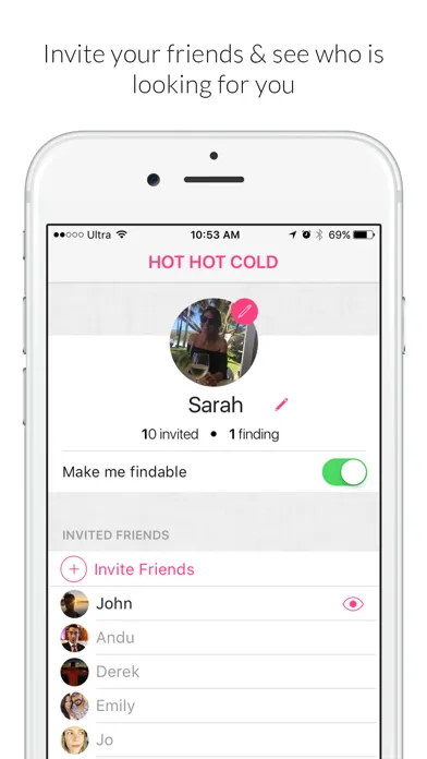 Captures d'écran de Hot Hot Cold - Festival Finder
