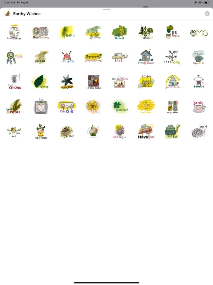 Earthy Wishes iPad  স্ক্রিনশট