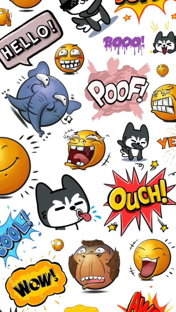 StickPick Stickers سکرین شاٹس