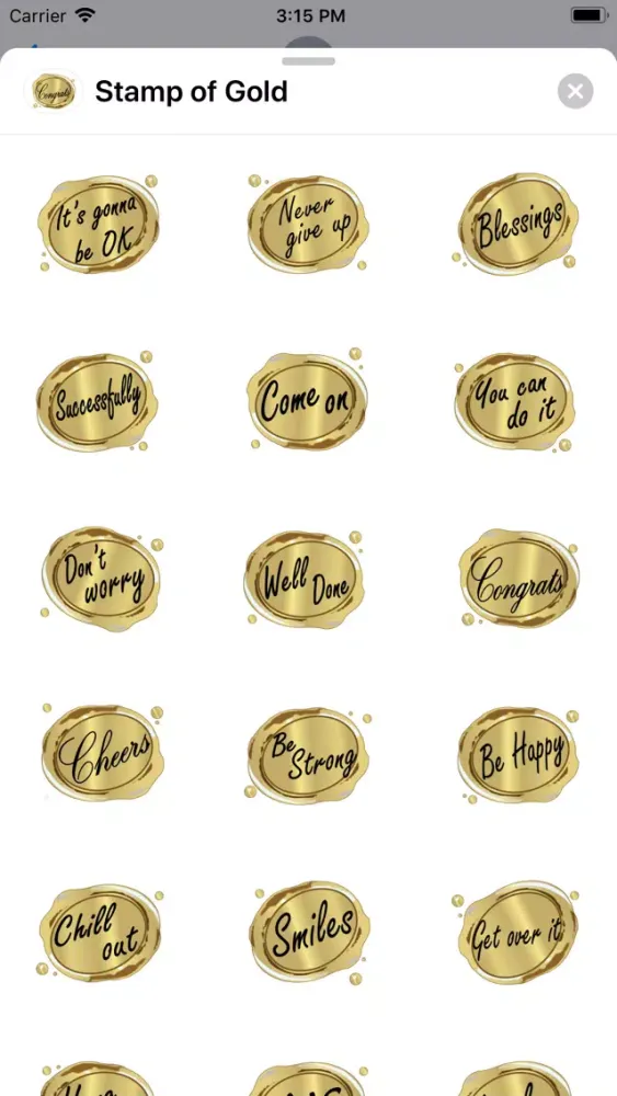 Stamp of Gold سکرین شاٹس