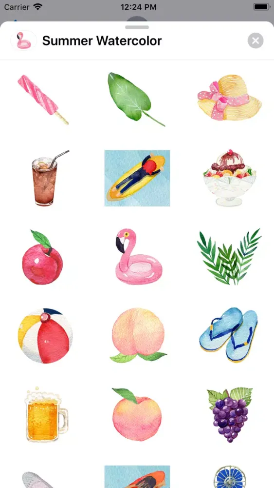 Capturas de pantalla de Summer Watercolor