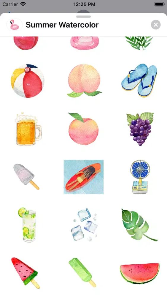 Capturas de pantalla de Summer Watercolor