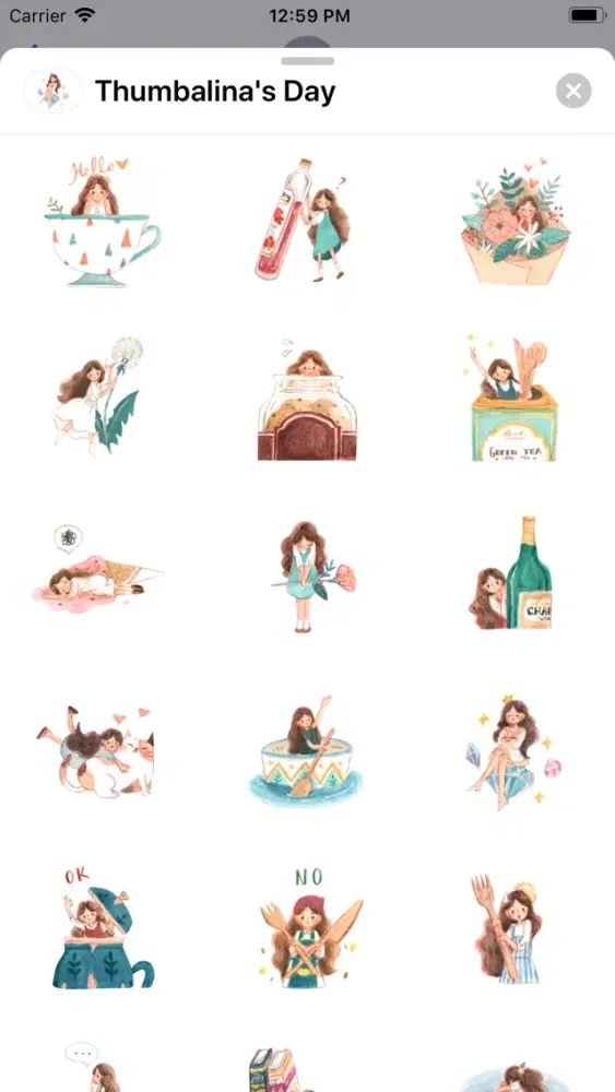 Ảnh chụp màn hình của Thumbalina's Day