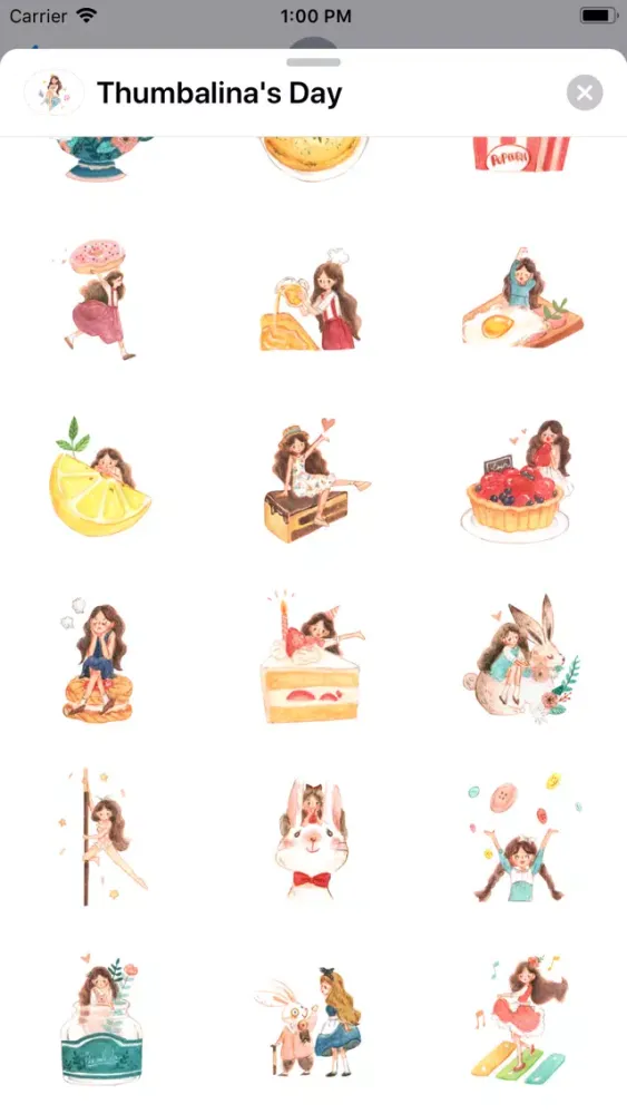 Ảnh chụp màn hình của Thumbalina's Day