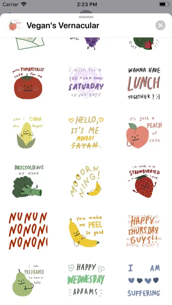 Vegan's Vernacular应用截图