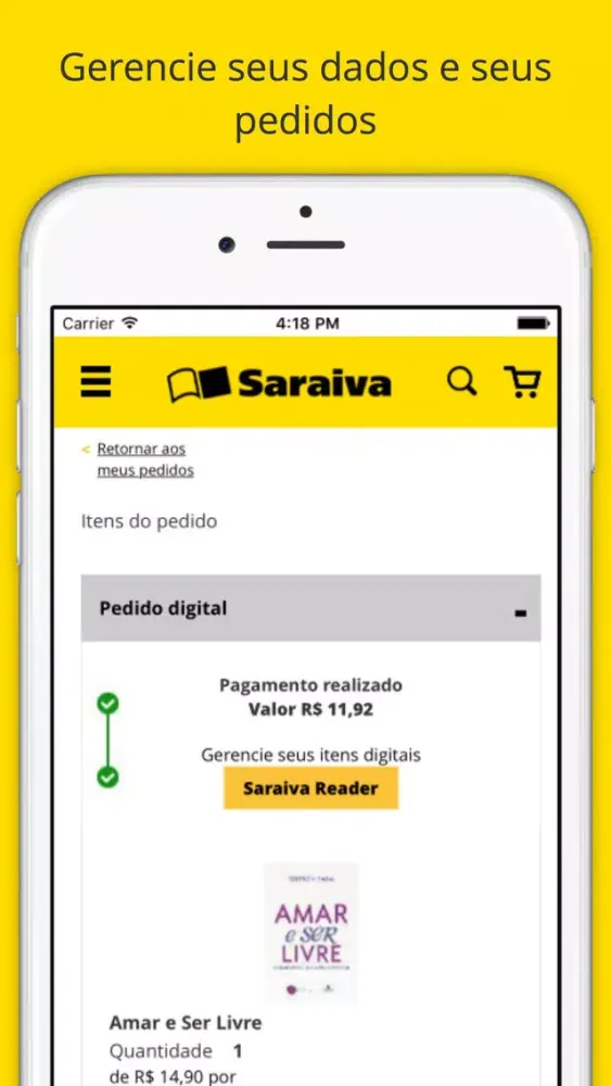 Saraiva Screenshots