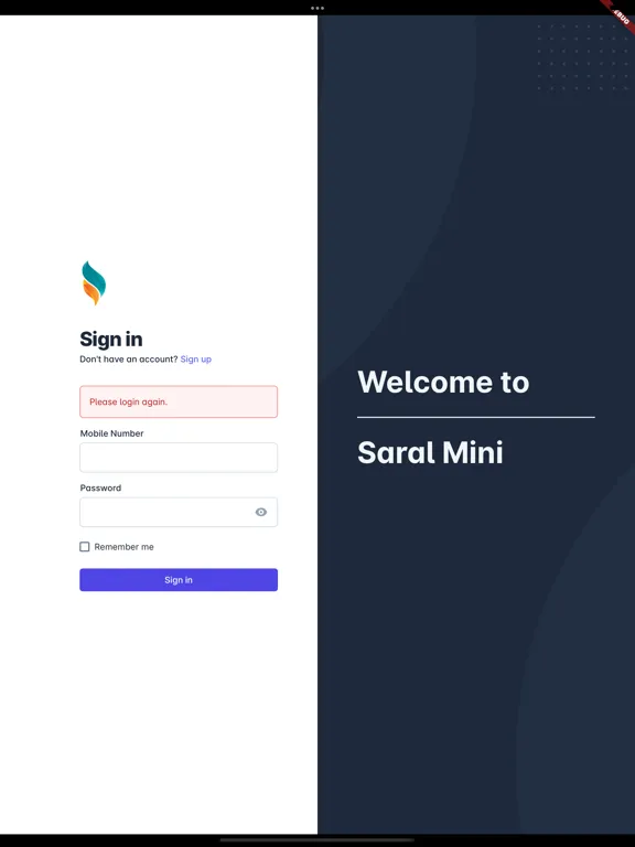 Saral Mini iPad 应用截图