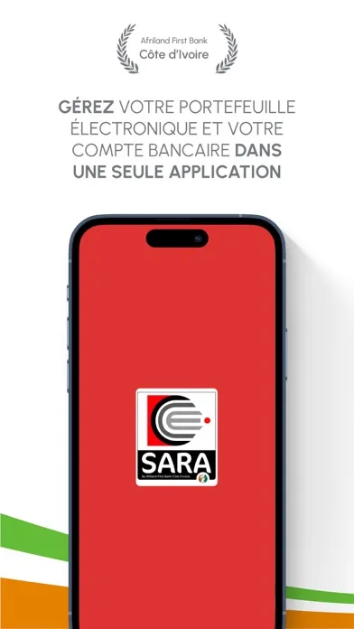 Capturas de tela do SARA BY AFRILAND COTE D'IVOIRE