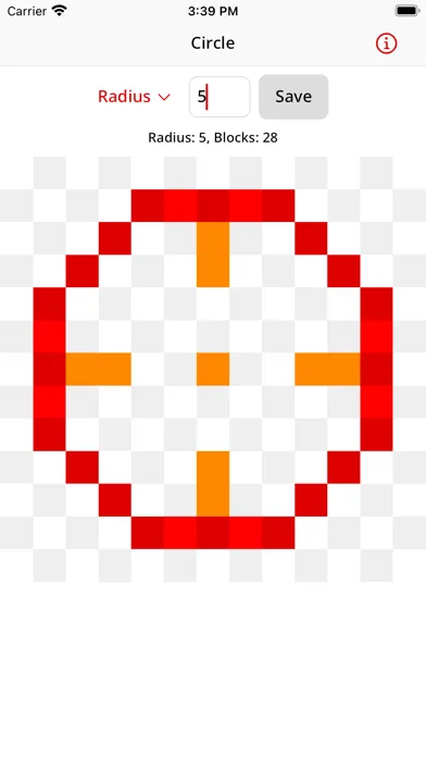 Circle Generator for Minecraft Screenshots