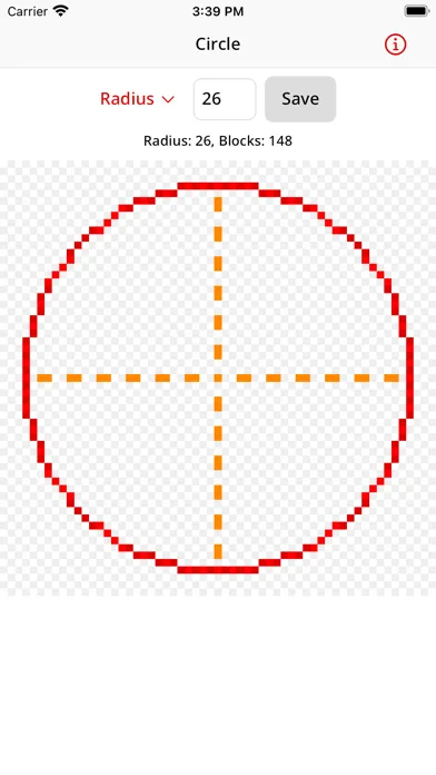 Circle Generator for Minecraft Screenshots