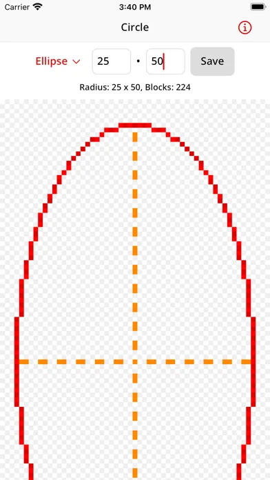 Circle Generator for Minecraft Screenshots
