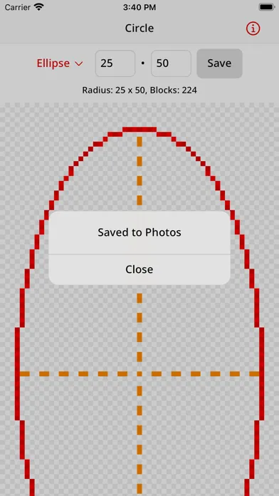 Circle Generator for Minecraft Screenshots