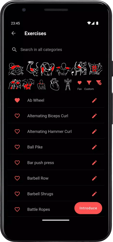 Tangkapan layar Lift4Fit