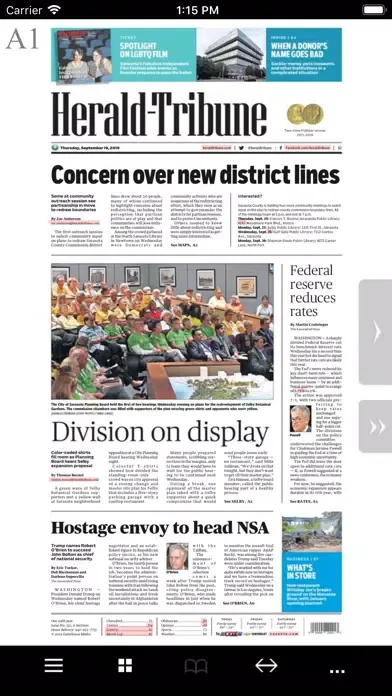 Captures d'écran de Sarasota Herald Tribune App