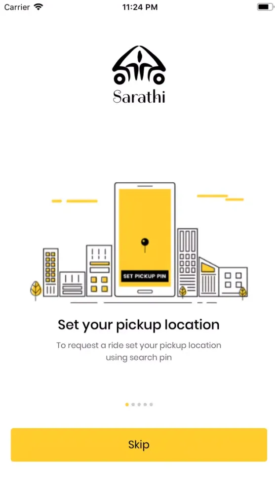 Sarathi: Taxi/Bike hailing app Ekran Görüntüleri