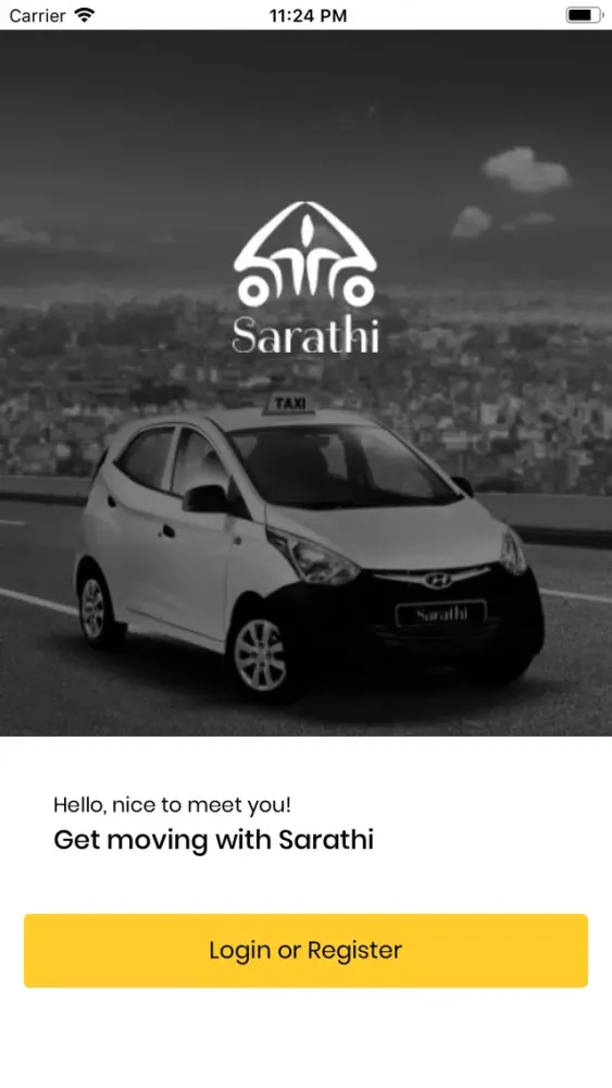 Sarathi: Taxi/Bike hailing app Ekran Görüntüleri