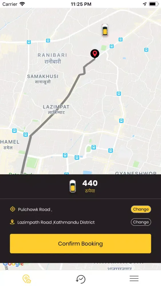 Sarathi: Taxi/Bike hailing app Ekran Görüntüleri