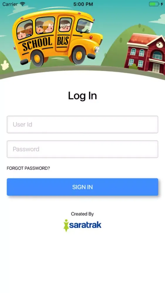 Ảnh chụp màn hình của School Bus Tracko