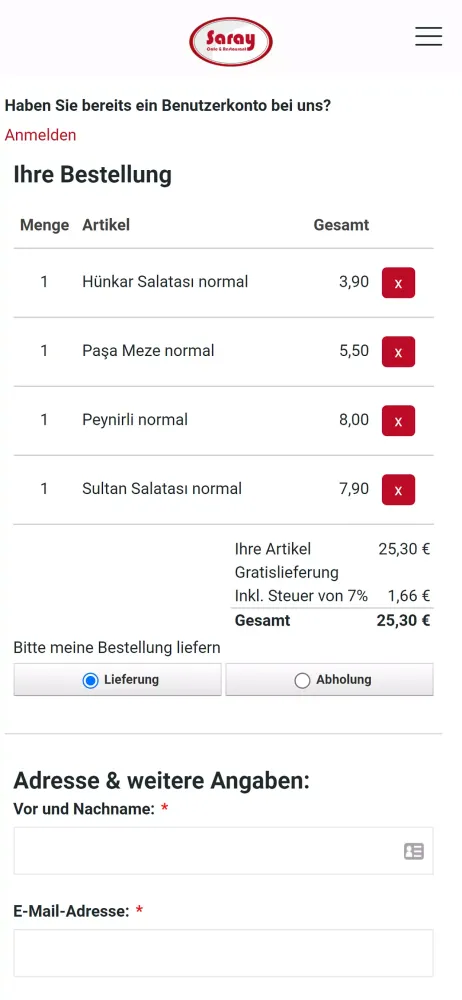 Saray Cafe & Restaurant Screenshots