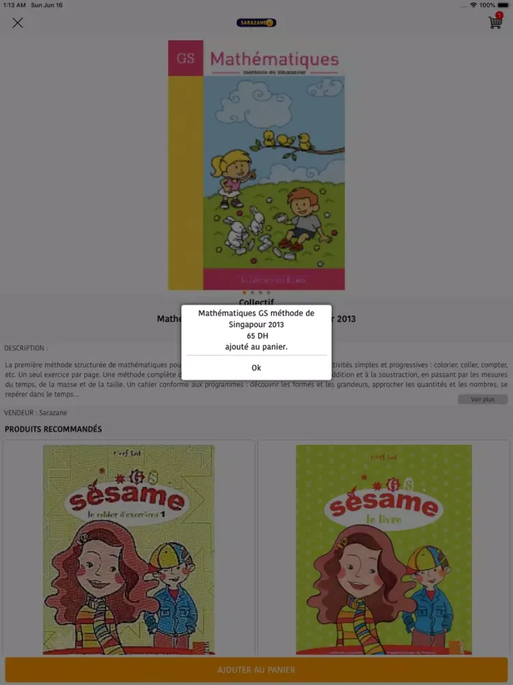 صور MAKTABA Maroc | الكتب المدرسية iPad 
