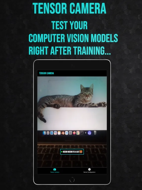 Tensor Camera iPad  سکرین شاٹس