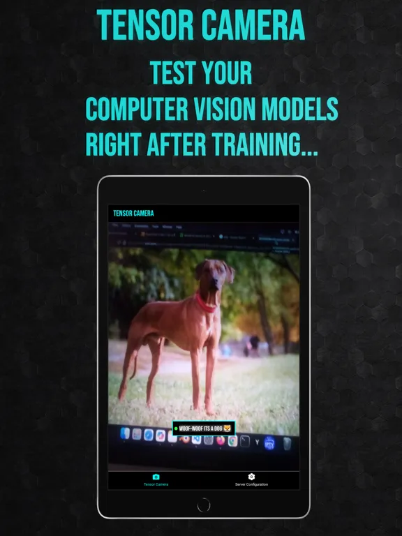 Tensor Camera iPad  سکرین شاٹس