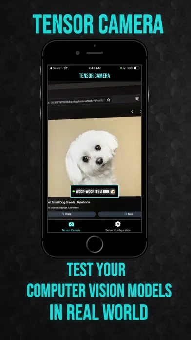 Tensor Camera سکرین شاٹس