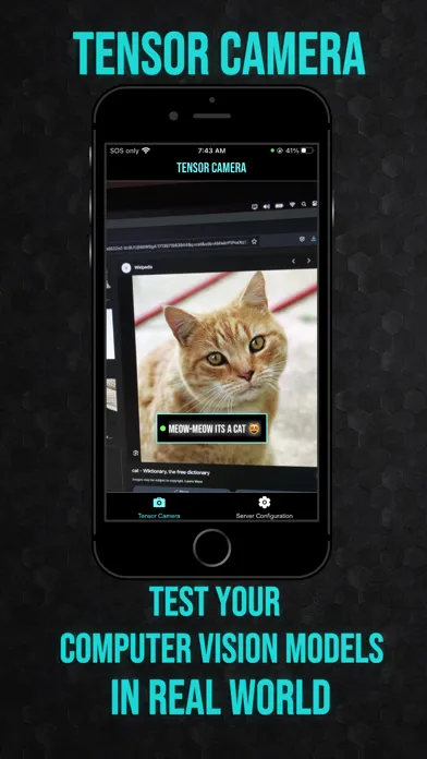 Tensor Camera سکرین شاٹس