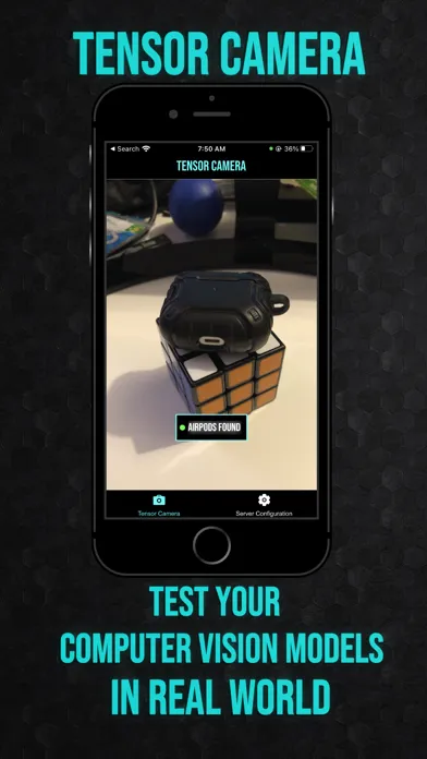 Tensor Camera سکرین شاٹس
