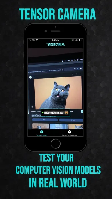 Tensor Camera سکرین شاٹس