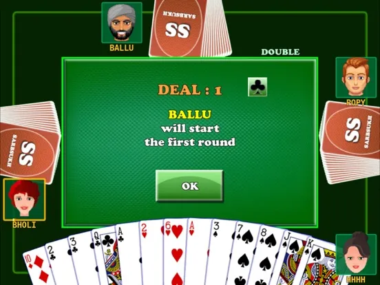 صور Card Game Coat : Court Piece iPad 