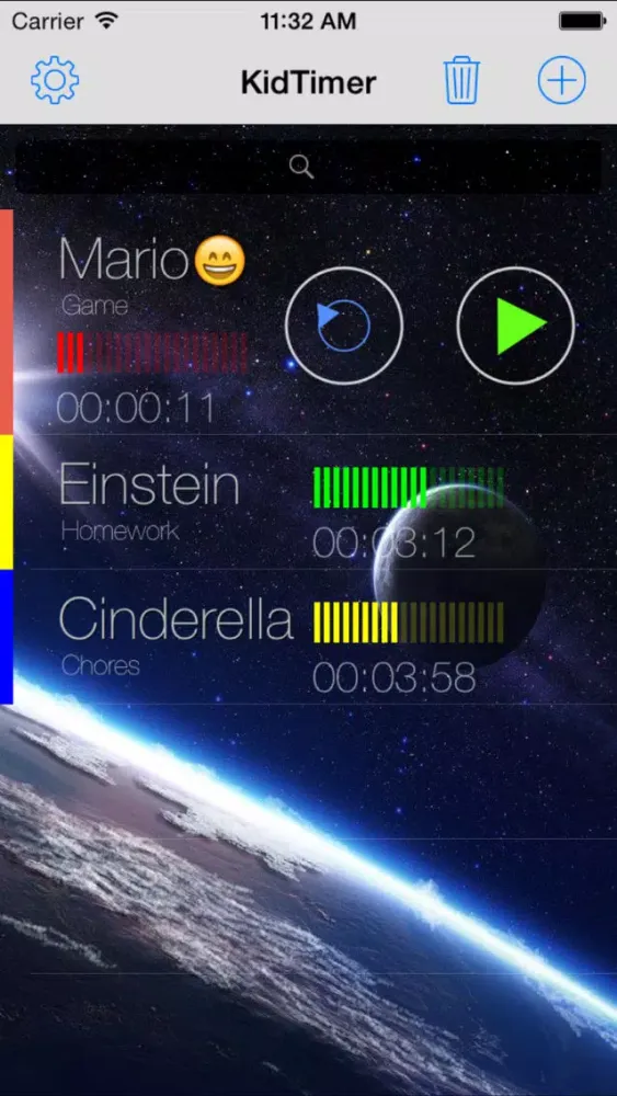 Capturas de tela do KidTimer - Kid Timer Countdown - By Sarcastic Apps - Game Timer